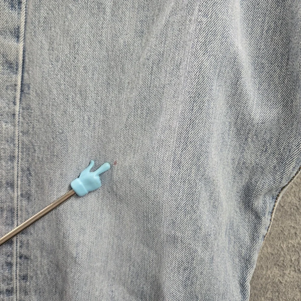 VINTAGE Levi's 501 Men Jeans 34X36 Blue Denim Y2K Original Fit Straight Leg READ